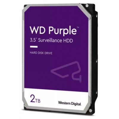 HD  SATA III  2TB  WESTERN DIGITAL PURPLE 64MB