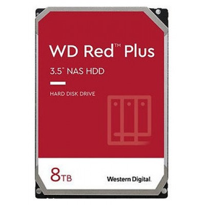 HD  SATA III  8TB WESTERN DIGITAL RED PLUS NAS 128MB