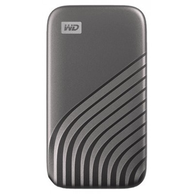 DISCO DURO EXTERNO WESTERN DIGITAL SSD MYPASS 500GB GY