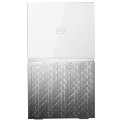 Western Digital MY CLOUD HOME Duo dispositivo de almacenamiento personal en la nube 6 TB Ethernet Plata, Blanco (Espera 4 dias)