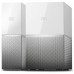 Western Digital MY CLOUD HOME Duo dispositivo de almacenamiento personal en la nube 6 TB Ethernet Plata, Blanco (Espera 4 dias)