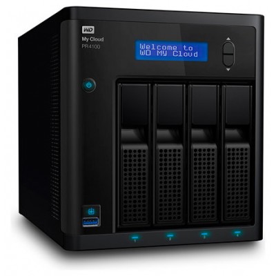 Western Digital My Cloud PR4100 NAS Escritorio Ethernet Negro N3710 (Espera 4 dias)