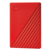 Western Digital My Passport disco duro externo 4000 GB Rojo (Espera 4 dias)