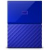 HDD EXTERNO WD 2.5 2 TB 3.0 MY PASSPORT WORLDWIDE BLUE (Espera 4 dias)