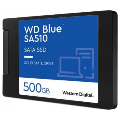 SSD WD 2.5" 500GB SATA3 BLUE SA510 (Espera 4 dias)