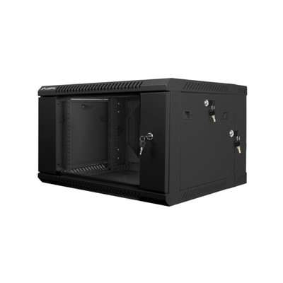ARMARIO LANBERG MURAL DOBLE SECCION RACK 19" 6U/600X600 FLAT PACK NEGRO ARMARIO LANBERG MURAL DOBLE SECCION RACK 19" 6U/600X600 FLAT PACK NEGRO
