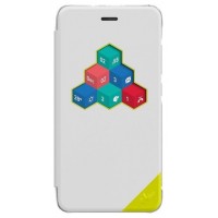 FUNDA FOLIO WICUBE WHITE LENNY3 WIKO (Espera 4 dias)