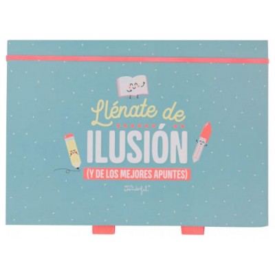 CARPETA EXPANDIBLE - LLÉNATE DE ILUSIÓN MR.WONDERFUL WOA10278ES (Espera 4 dias)