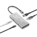 HUB 4 PUERTOS USB-C WONDERDUO-C GRIS NGS (Espera 4 dias)