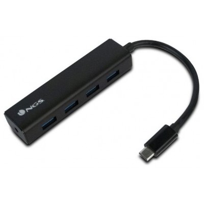 HUB USB NGS 4 PUERTOS USB 3.0 TIPO C WONDERHUB4uc