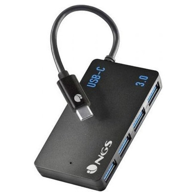 NGS Wonder 4 Hub 4 puertos usb-c