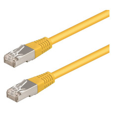 WP WPC-PAT-5F010Y cable de red Amarillo 1 m Cat5e F/UTP (FTP) (Espera 4 dias)