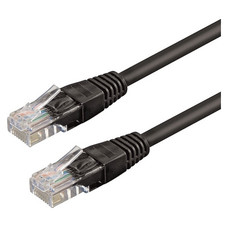 WP WPC-PAT-6U005BL cable de red Negro 0,5 m Cat6 U/UTP (UTP) (Espera 4 dias)