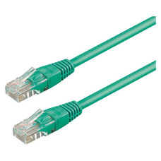WP WPC-PAT-6U005G cable de red Verde 0,5 m Cat6 U/UTP (UTP) (Espera 4 dias)