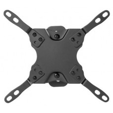 AISENS - SOPORTE ECO GIRATORIO, INCLINABLE Y NIVELABLE PARA MONITOR/TV 20KG (1 PIVOTE) DE 13-42, NEGRO