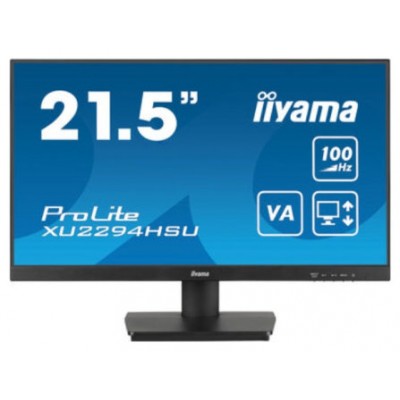 iiyama ProLite XU2294HSU-B6 pantalla para PC 54,6 cm (21.5") 1920 x 1080 Pixeles Full HD LCD Negro (Espera 4 dias)