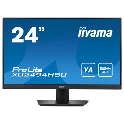 iiyama ProLite XU2494HSU-B2 pantalla para PC 60,5 cm (23.8") 1920 x 1080 Pixeles Full HD LED Negro (Espera 4 dias)