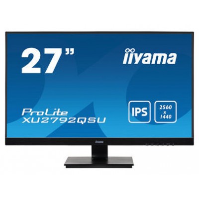 iiyama ProLite XU2792QSU-B1 pantalla para PC 68,6 cm (27") 2560 x 1440 Pixeles WQXGA LED Negro (Espera 4 dias)