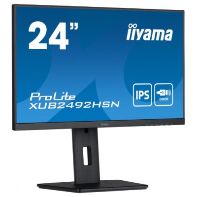 iiyama ProLite XUB2492HSN-B5 LED display 61 cm (24") 1920 x 1080 Pixeles Full HD Negro (Espera 4 dias)