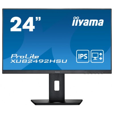 iiyama ProLite XUB2492HSU-B5 LED display 60,5 cm (23.8") 1920 x 1080 Pixeles Full HD Negro (Espera 4 dias)