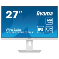 iiyama ProLite XUB2792QSU-W6 pantalla para PC 68,6 cm (27") 2560 x 1440 Pixeles Wide Quad HD LED Blanco (Espera 4 dias)