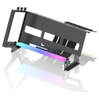 SOPORTE TARJETA GRAFICA VERTICAL PCIe 4.0 RGB NEGRO (Espera 4 dias)