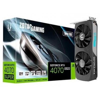 TARJETA GRAFICA ZOTAC RTX 4070 SUPER TWIN EDGE 12GB